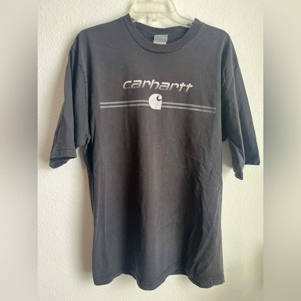 Vintage Carhartt Black Men's T-Shirt